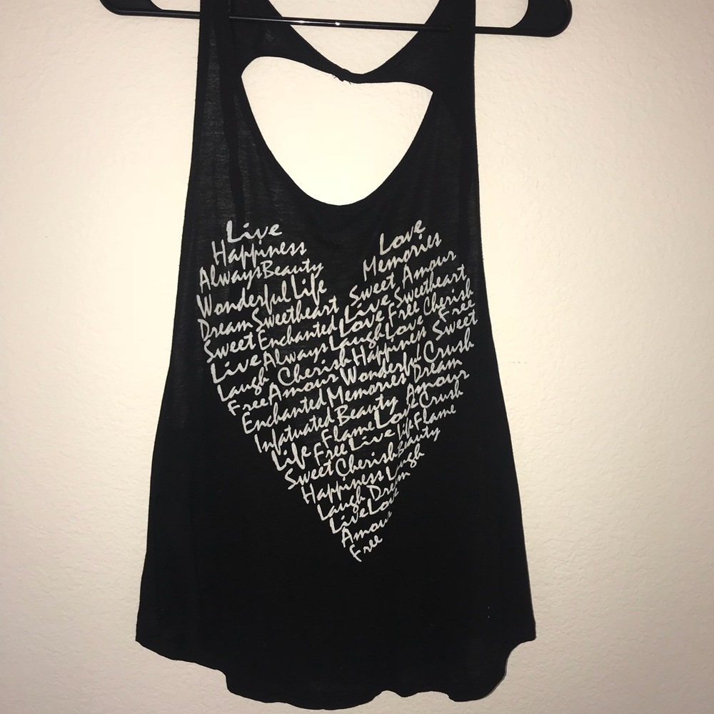 GORGEOUS OPEN BACK BLACK TOP